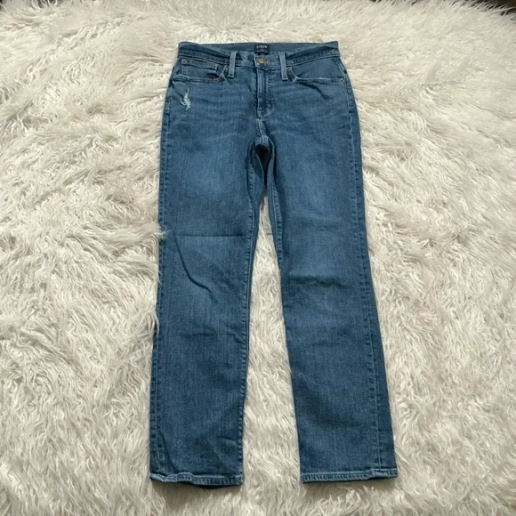 J Crew Slim boyfriend jean in all-day stretch - Picture 1 of 4